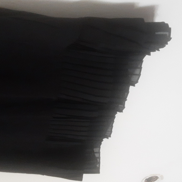J. CREW pleated Ruffled Polyester Blouse Sz XXS - Picture 3 of 7